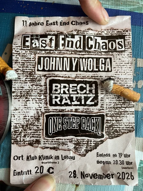 11 Jahre East End Chaos