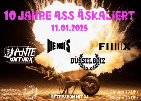 10 Jahre Ass Äskaliert
