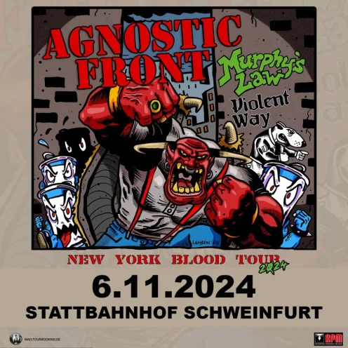 New York Blood Tour – Schweinfurt