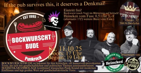 If this pub survies this, it deserves a Denkmal!