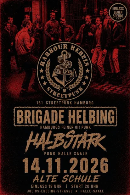 Harbour Rebels, Brigade Helbing & Halbstark